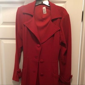 Trench Coat that can be worn as a dress as well.